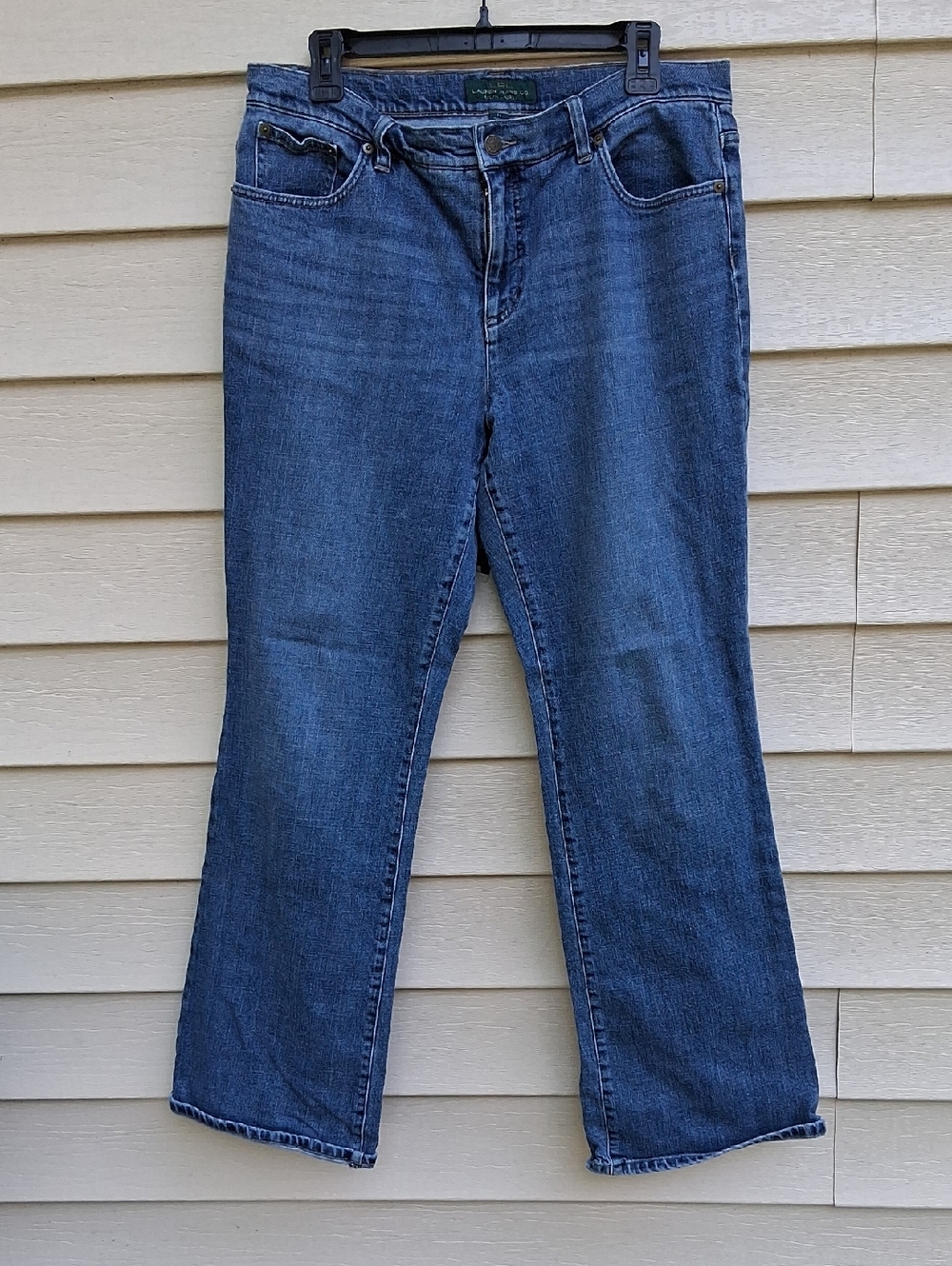Ralph Lauren Medium Blue Bootcut Jeans‎